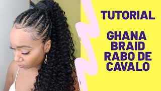 Rabo De Cavalo Com Cabelo Orgânico - Youtube