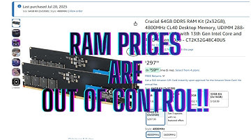 RAM-prijzen zijn buitensporig.. komt het door AI of door tarieven?