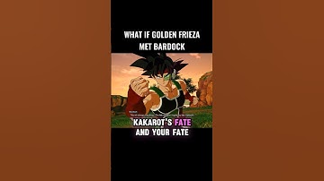 What If Golden Frieza Met Bardock Lol 🤯 #crashout #bardock #sparkingzero #dragonball #dbz
