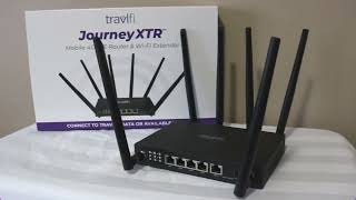 TravlFi JourneyXTR LTE WiFi Router Intro