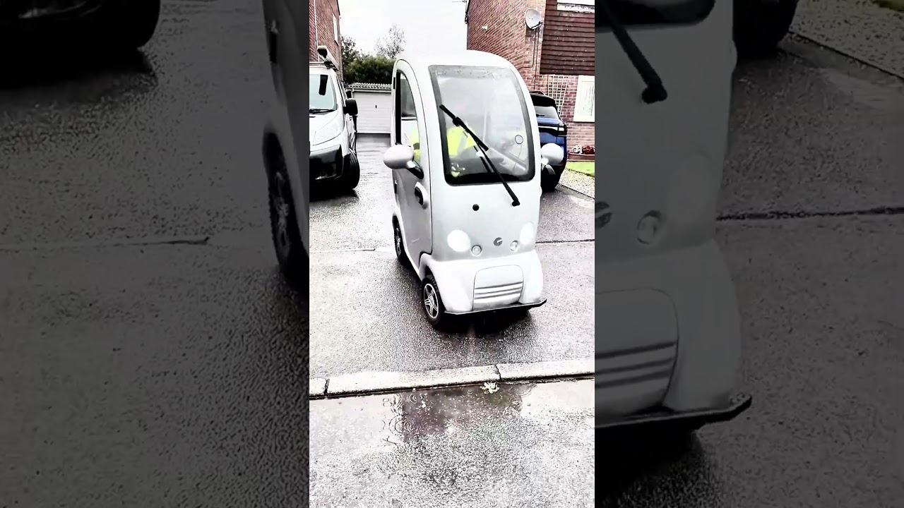 O carro dela