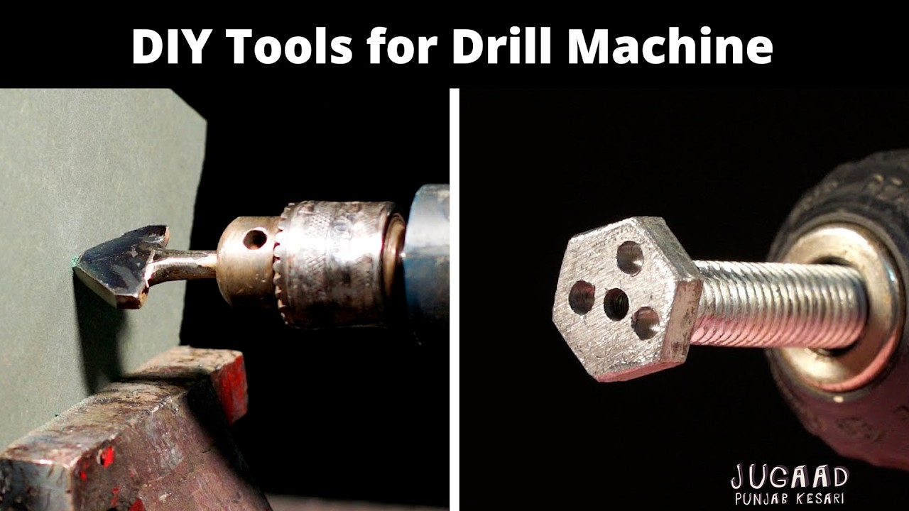 2 Useful DIY Tools for Drill Machine