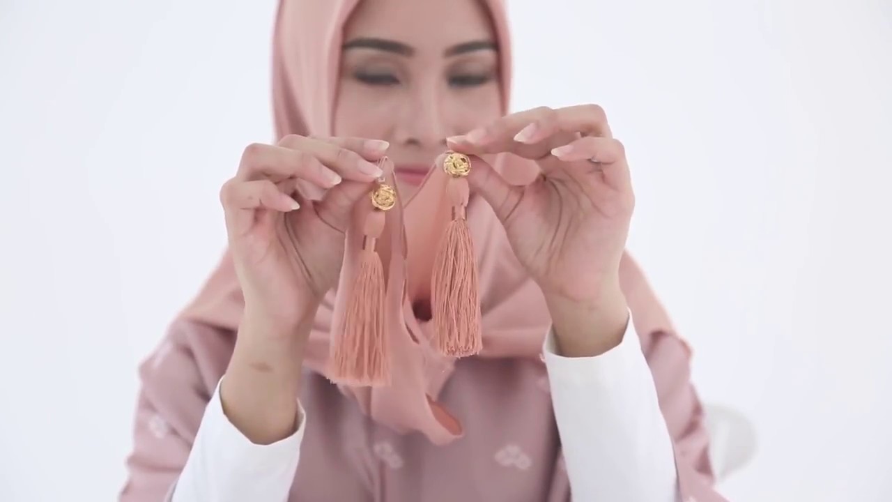 Cara Pakai Hijab Tutorial Hijab Untuk Baju Kaftan By Irna Dewi