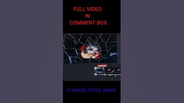 How To Make Intro For Youtube Videos In 2022 | Youtube Channel Intro Kaise Banaye #intro#shorts