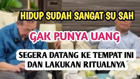 HIDUP SUSAH GAK PUNYA UANG ❗SEGERA LAKUKAN INI DI TEMPAT MUSTAJAB #ilmurdayterbaru