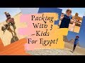 Packing for Egypt