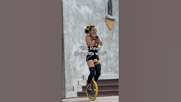 I can’t believe I said that 😳 #comedy #circus #funny #unicycle