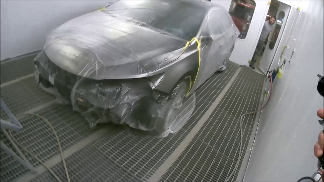 Painting plastic bumper YouTube