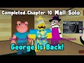 Completed Roblox Piggy Chapter 10 Mall Solo! (George Pig Ending)