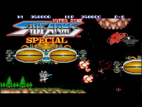 PC Engine CD サイドアーム スペシャル / HYPER DYNE SIDE ARMS SPECIAL - Full Game