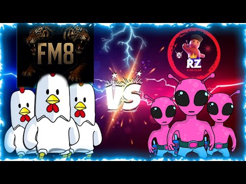 FM8 vs RZ | RACE CLAN WAR🔥 | #stumbleguys