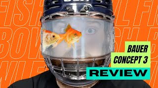I SWITCHED FROM A HOCKEY CAGE TO A FISHBOWL FOR 6 MONTHS (Bauer Concept 3 review)