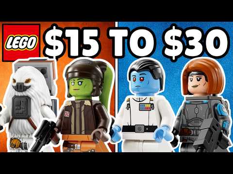 The 20 Best LEGO Star Wars Minifigures Between $15 and $30