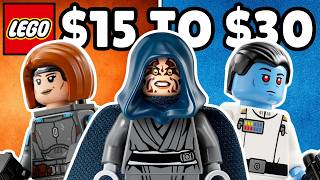 The 20 Best LEGO Star Wars Minifigures Between $15 and $30