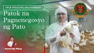 Patok na Pagnenegosyo ng Pato: Philippine Pekin Duck Industry 2021