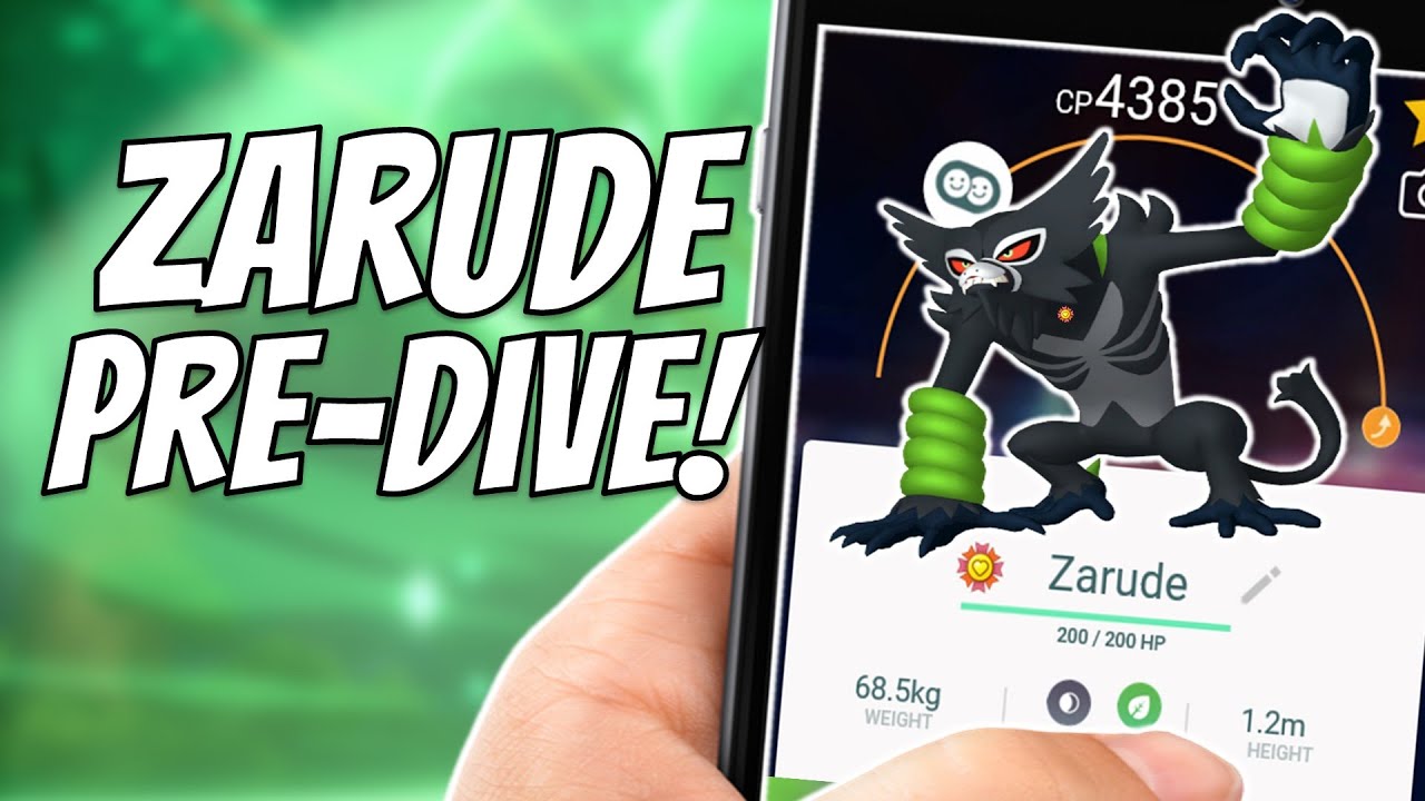 Pokemon Go Adds Mythical Zarude In October With Special Research Event -  GameSpot
