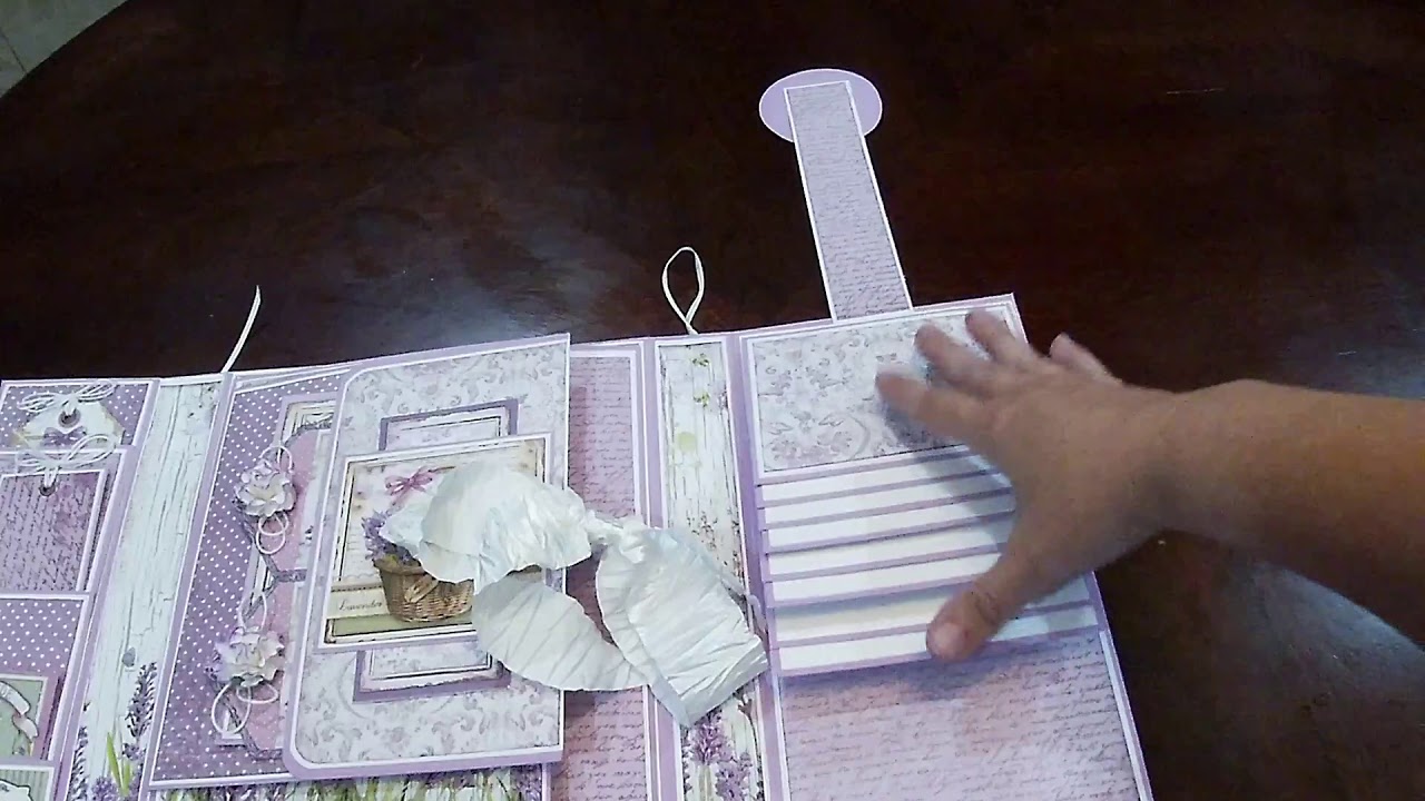 Stamperia Lavender Folio Album