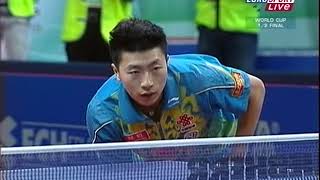 : Table tennis Samsonov - Ma Long 2009 Semi final World Cup