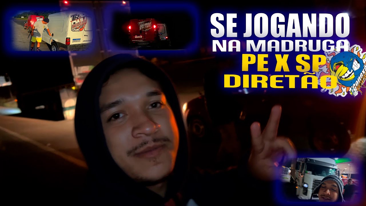 SE JOGANDO BEM MASSA PE x SP NA MADRUGADA DIRETÃO COM ALGUNS AMIGOS ❤️💫