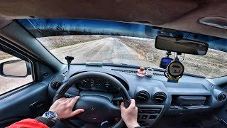 BEHIND THE WHEEL / RENAULT LOGAN [1.4 75HP] 🇫🇷 / POV TEST DRIVE / FIRST PERSON TEST DRIVE