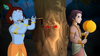 Krishna  भूतिया पेड़ के जाल में | Hindi Cartoons for Kids | Fun Videos for Kids