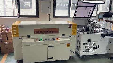 Fully automatic L sealer with Shrink wrapping machine 9361877345 #interopactec #packagingmachine ￼