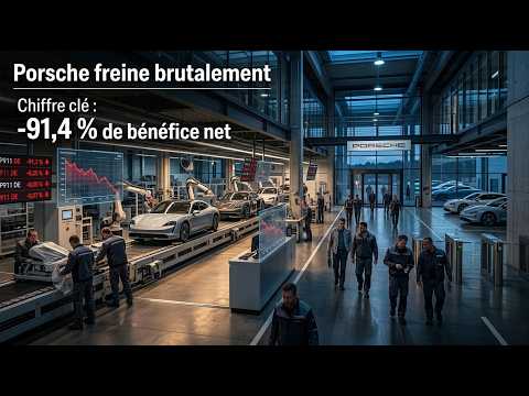 Porsche supprime 500 emplois et change de stratégie