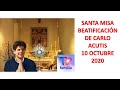 SANTA MISA DE BEATIFICACION DE CARLO ACUTIS