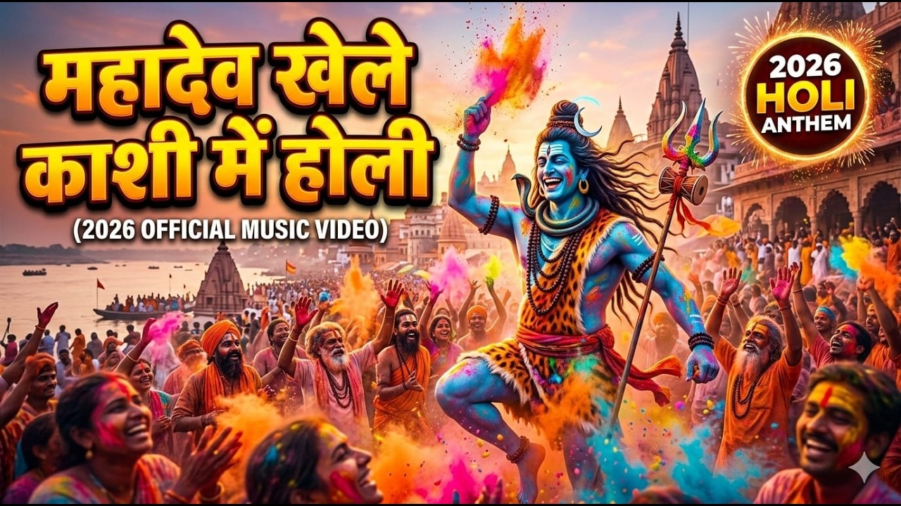 काशी में मसाने की होली 🔱 महादेव संग खेले भस्म की होली | Kashi Mahadev Masane Ki Holi 2026