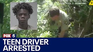 Teen arrested for car break-ins after chase | FOX 5 News