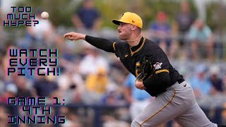 Paul Skenes - Can he live up to the hype?  Watch Every Pitch of his 4th MLB inning!