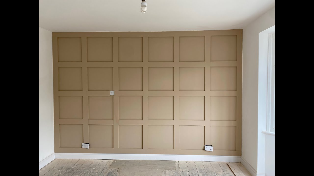 I CREATED SQUARE PANELLING IN OUR BEDROOM! Tips & tricks for square