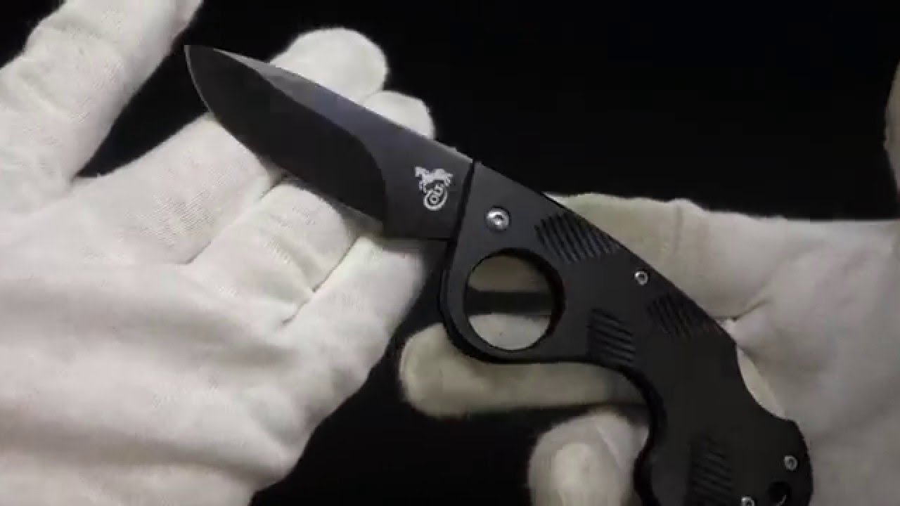 COLT【コルト】□ トリガーフィンガーナイフ 【ブラックブレード 