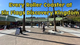 Every Roller Coaster at Six Flags Discovery Kingdom