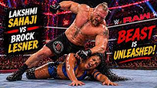 Brock Lesnar Vs Lakshmi Sahaji || THIS MATCH BROKE HEARTS 💔|| Dream Match || WWE 2k22