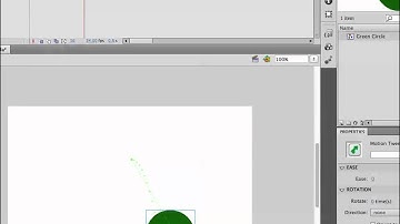 Learn to create Bouncing effect using Motion Editor in Flash