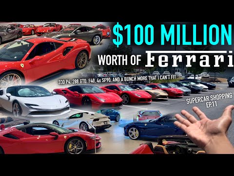 How many in 1 HOUR?! Ferrari of Atlanta's $100 MILLION