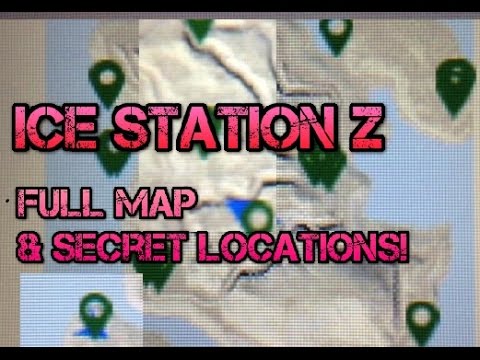 Ice Station Z Map Locations And Hidden Spots Nintendo 3ds Youtube