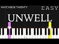 Matchbox twenty  unwell  easy piano tutorial