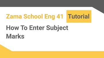 How to enter subject marks |School ‎Management Software| |ENG Version|‎