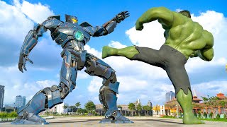 Gipsy Danger vs Hulk Final Fight - เวนเจอร์ส x แปซิฟิคริม | พาราเมาท์ พิคเจอร์ส [HD]