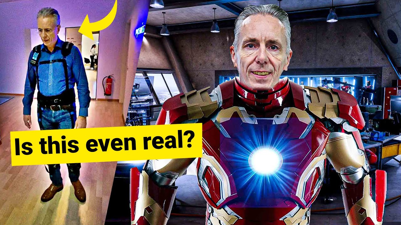 I became a reallife IRON MAN with this EXOSKELETON Suit! 🤯 YouTube