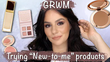 GRWM - Tom Ford Shade & Illuminate Foundation, Charlotte Tilbury Bronzer, Aether Mini Crystal