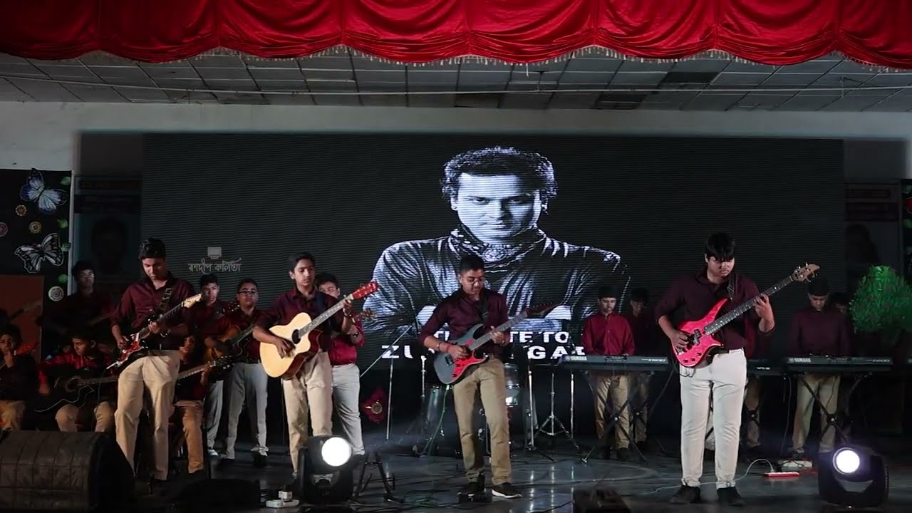 Tribute To The Legendary Artist Zubeen Garg From The Students Of NPSIS