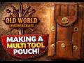 DIY Leather Multi Tool Pouch | Beginner Leatherworking Project