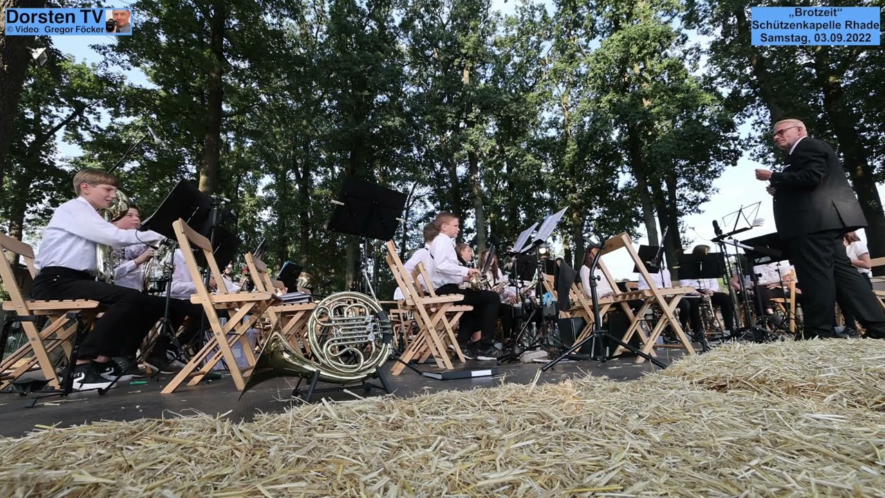 „Brotzeit“ Schützenkapelle Rhade; Samstag, 03.09.2022; Video-Clip 1 (