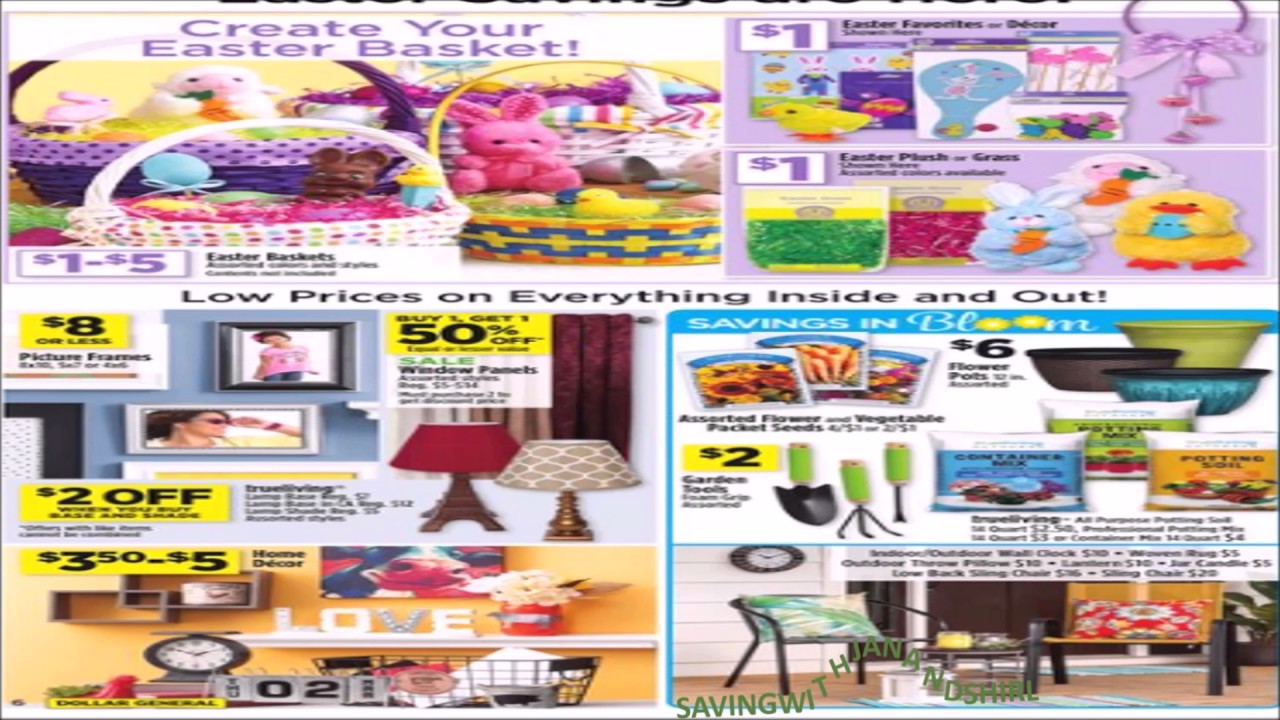 DOLLAR GENERAL COUPON MATCH UP MARCH 26 THRU APRIL 1 , 2017 - YouTube