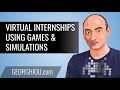Virtual Internships Using a Simulation