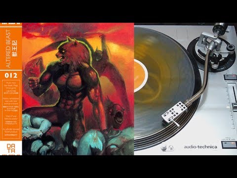 Altered Beast   OST vinyl LP collector face A Data discs