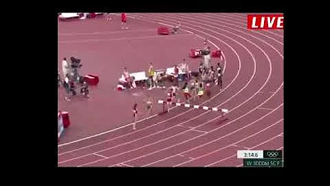 Women's 3000m Steeplechase finals Olympics 2020
